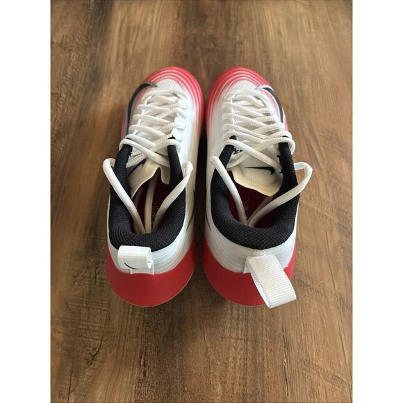 Nike Vapor Speed 3 Football Cleats White Red Men Size 7.5 New FB3303-102 - Picture 4 of 7